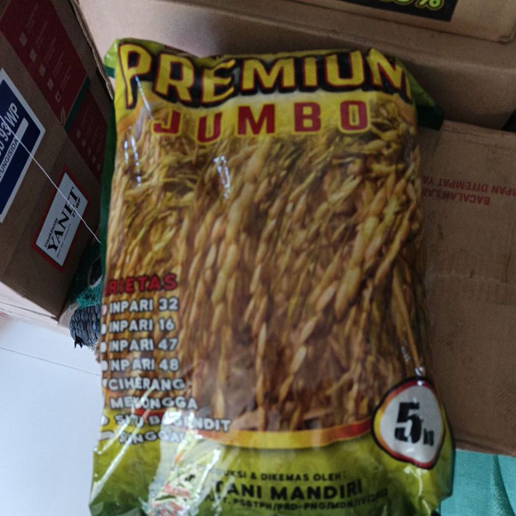 Benih Padi Inpari 32 Jumbo Premium kemasan 5 Kg