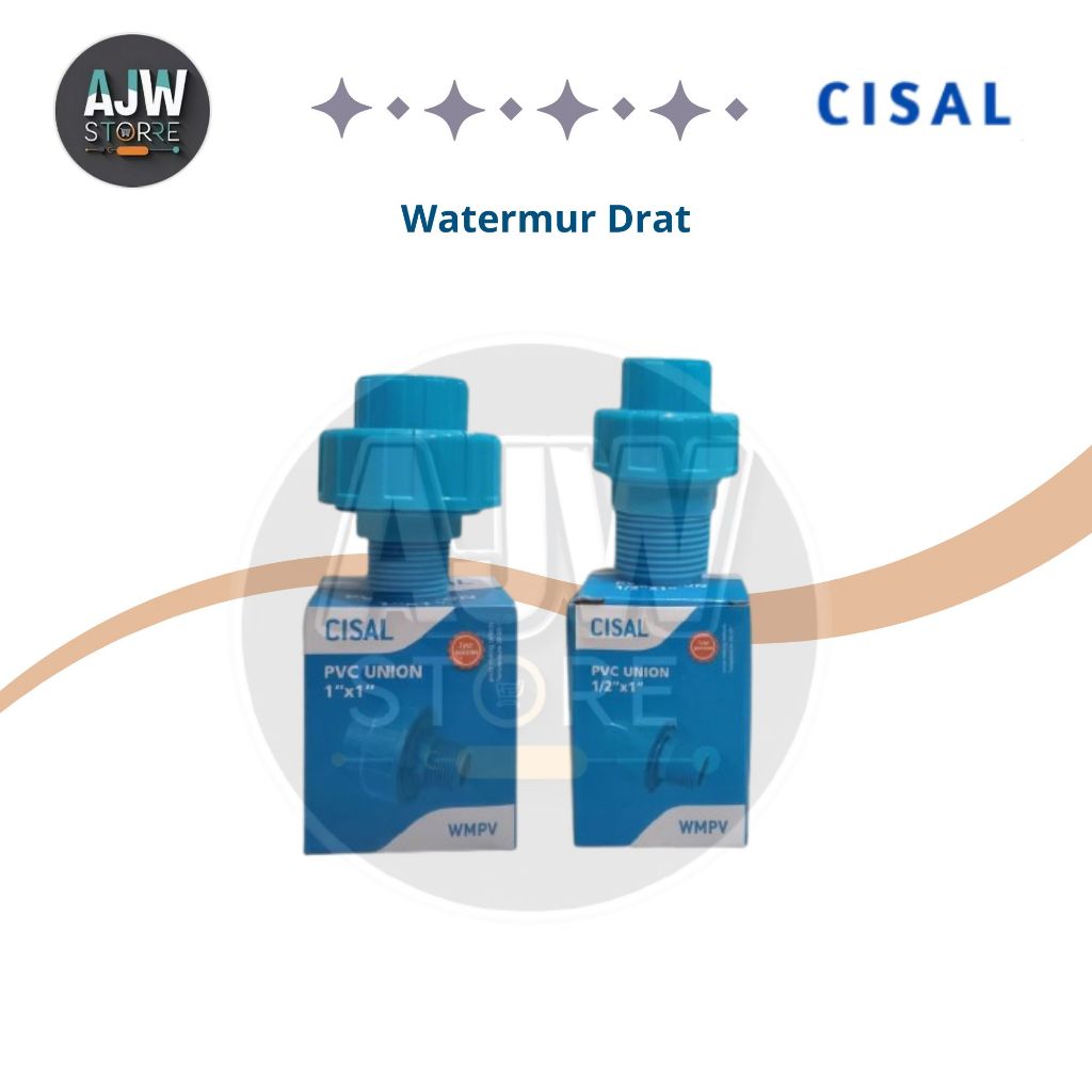 Watermur Drat PVC Cisal 1x1 , 1x1/2