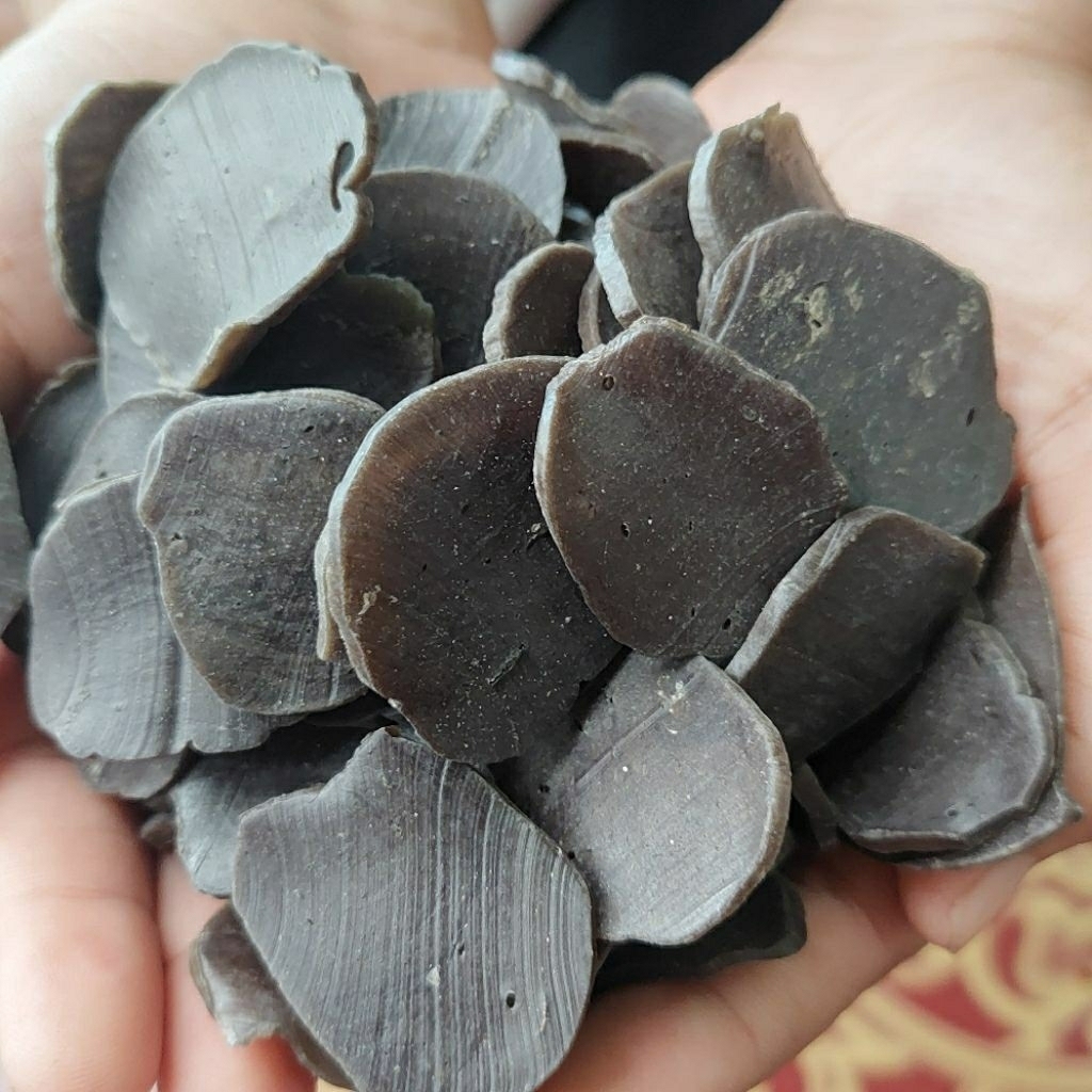 Krupuk jengkol mentah Krecek jengkol siap olah