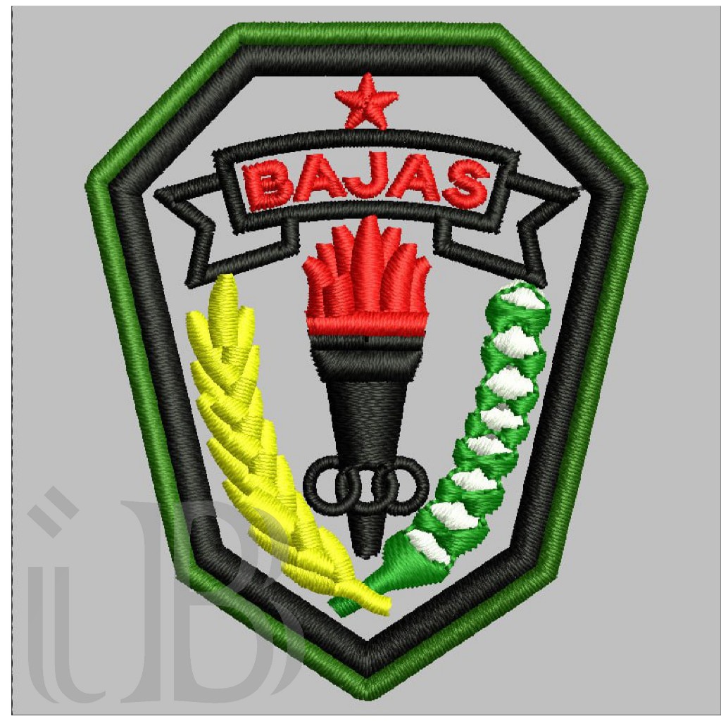 9 BREVET WING BAJAS PDL TNI AD PERKERAS MIKA BORDIR EMBROIDERY GIB