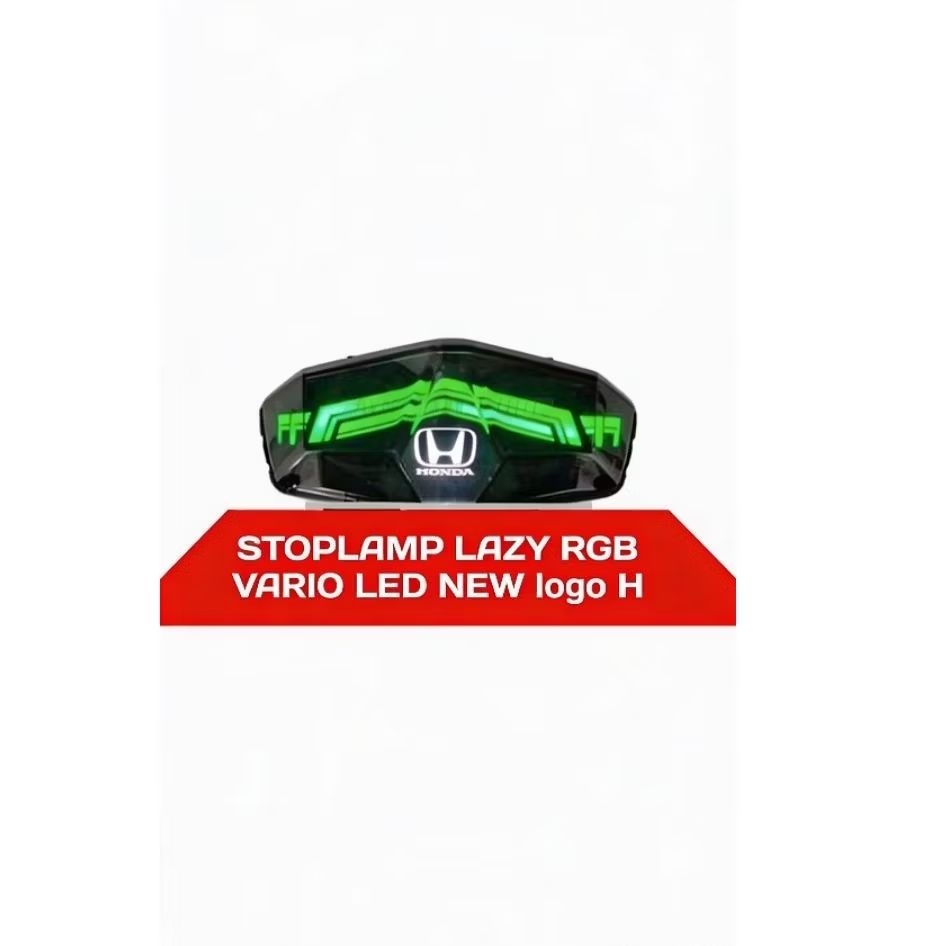 STOPLAMP LAMPU BELAKANG VARIO LED NEW 125 150 CUSTOM LOGO H