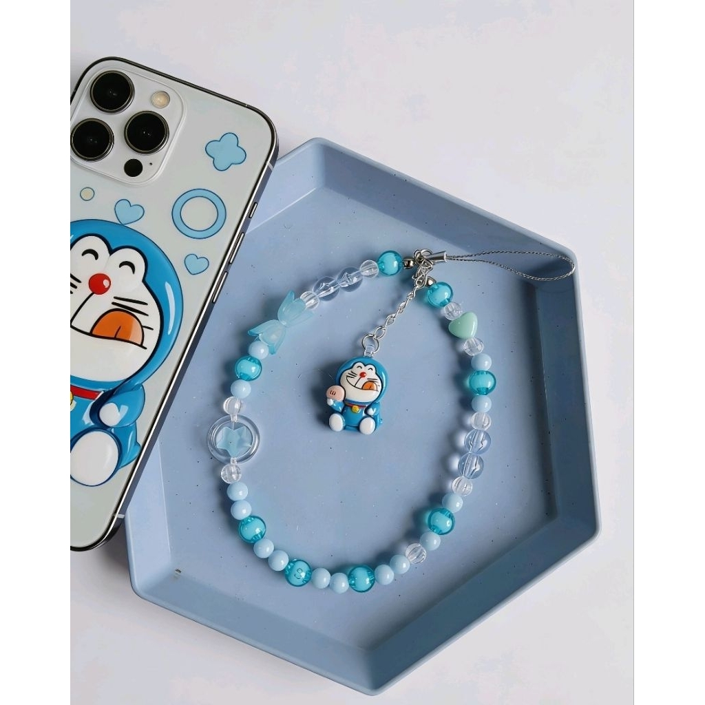 gantungan hp Doraemon murah phone strap hp Doraemon viral murah