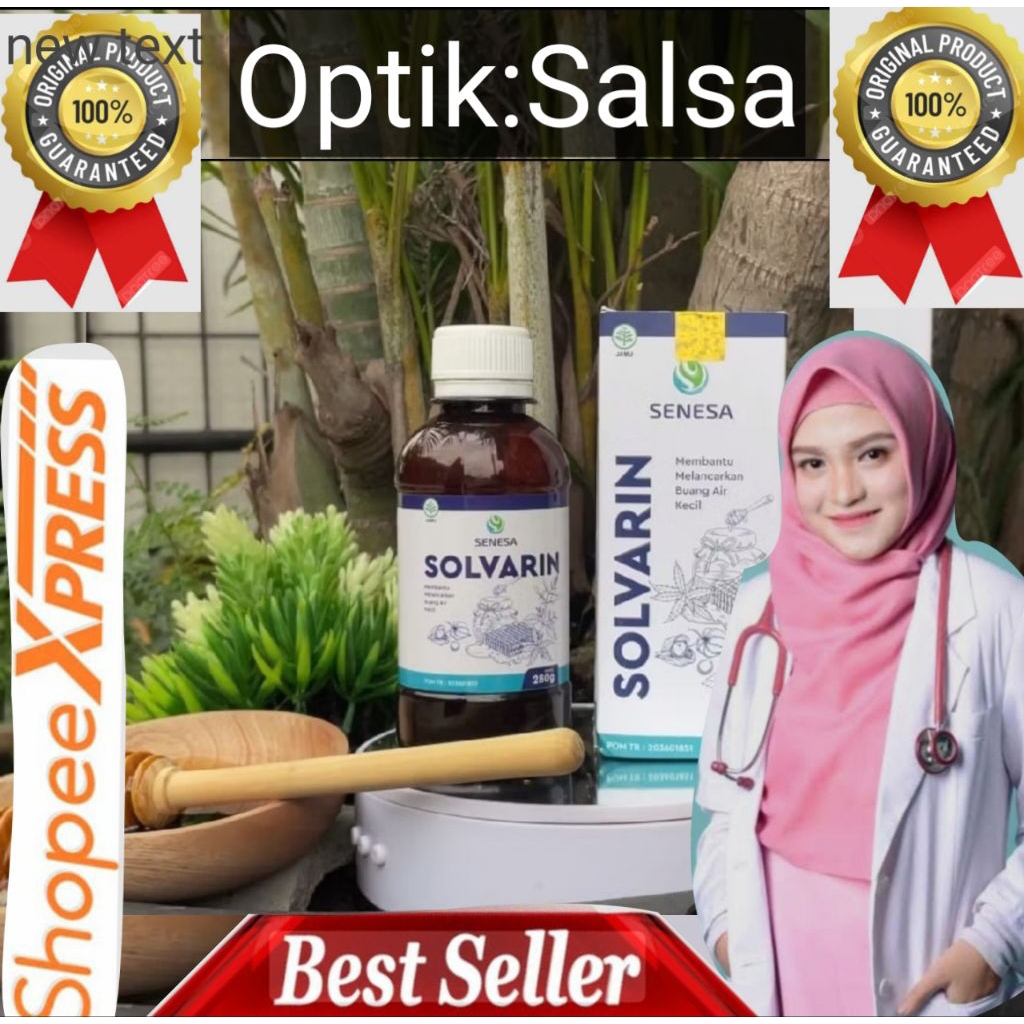 0Senesa - Madu Solvarin Original Obat Sering Kencing Infeksi Saluran Kemih Batu Ginjal ISK