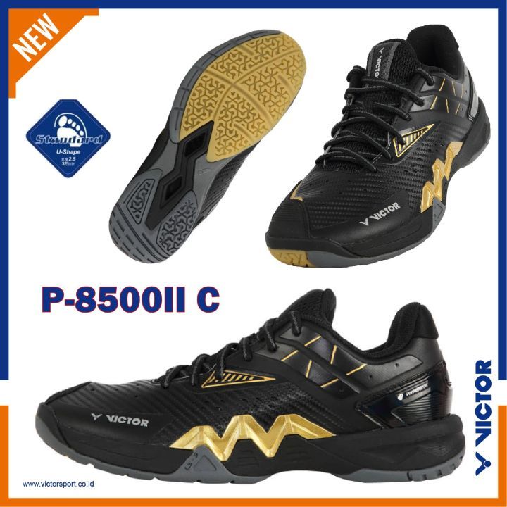 Player Series Shoes Sepatu Badminton Victor P 8500 II / P8500II C