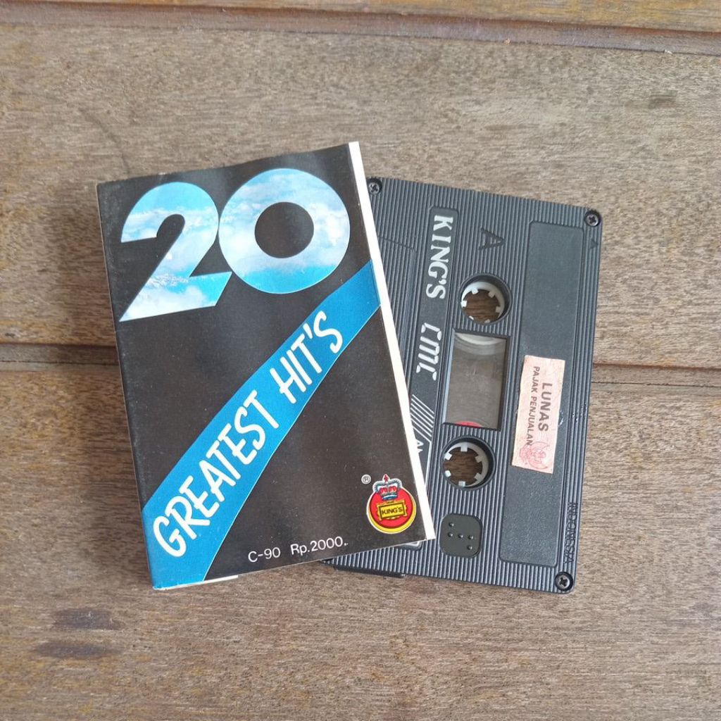 Kaset 20 Greatest Hits Kings Records