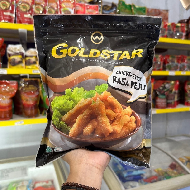 GOLDSTAR NUGGET STIK KEJU 500G