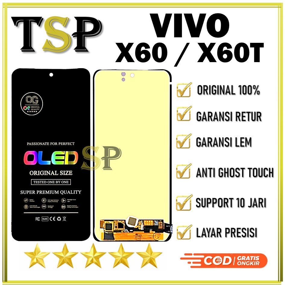 LCD TOUCHSCREEN VIVO X60 / X60T ORIGINAL FULLSET