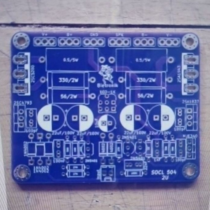 PCB SOCL 504 Amp 2U Dauble layer