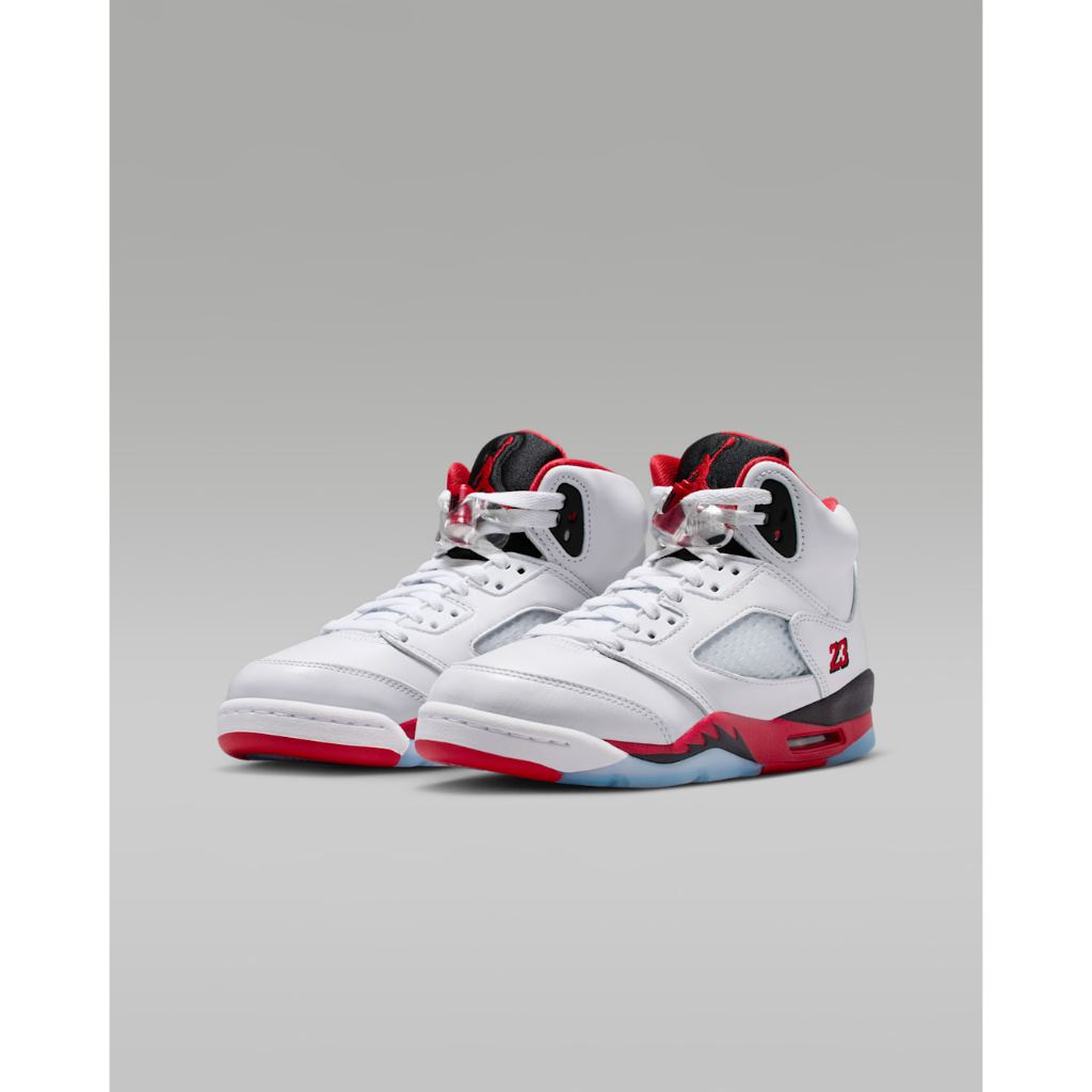 Ready Stock Air Jordan 5 Retro 'Medium Soft Pink' Older Kids' Shoes Grade School (GS) HQ7980-101