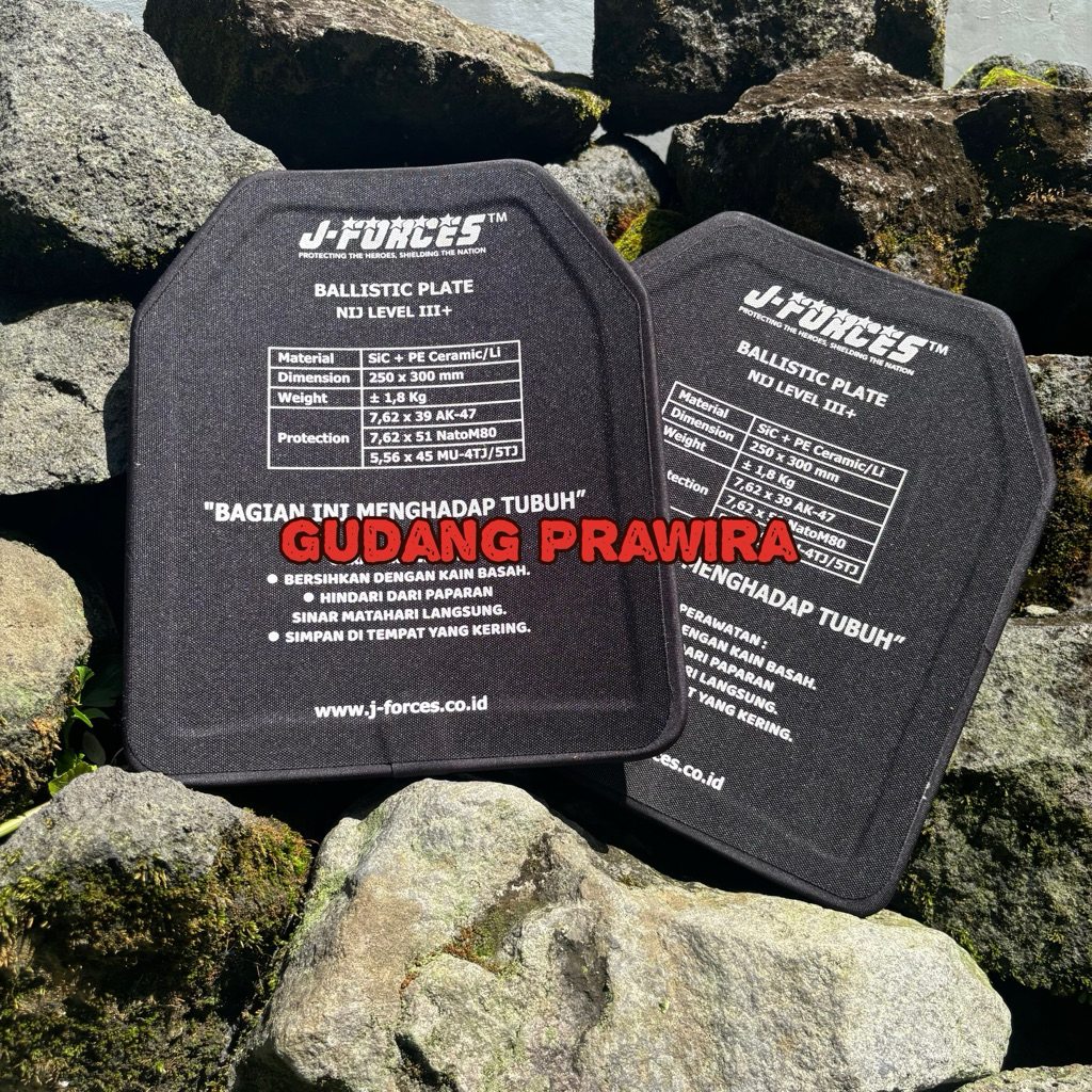 Plat kevlar level 4 Jforcer armoguard lite strike face tahan peluru rompi kevlar anti peluru vest ta