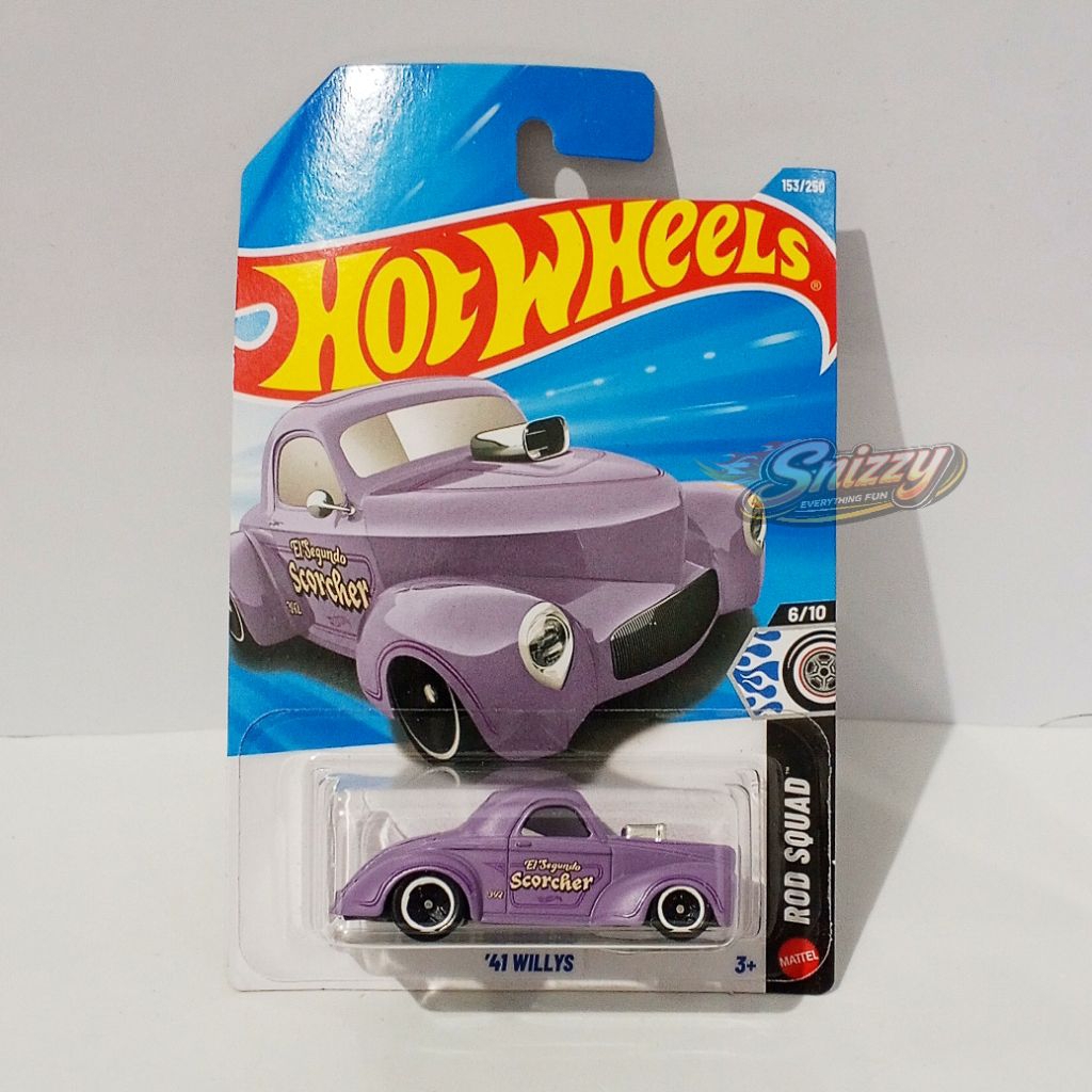 Hot Wheels 41 Willys Purple