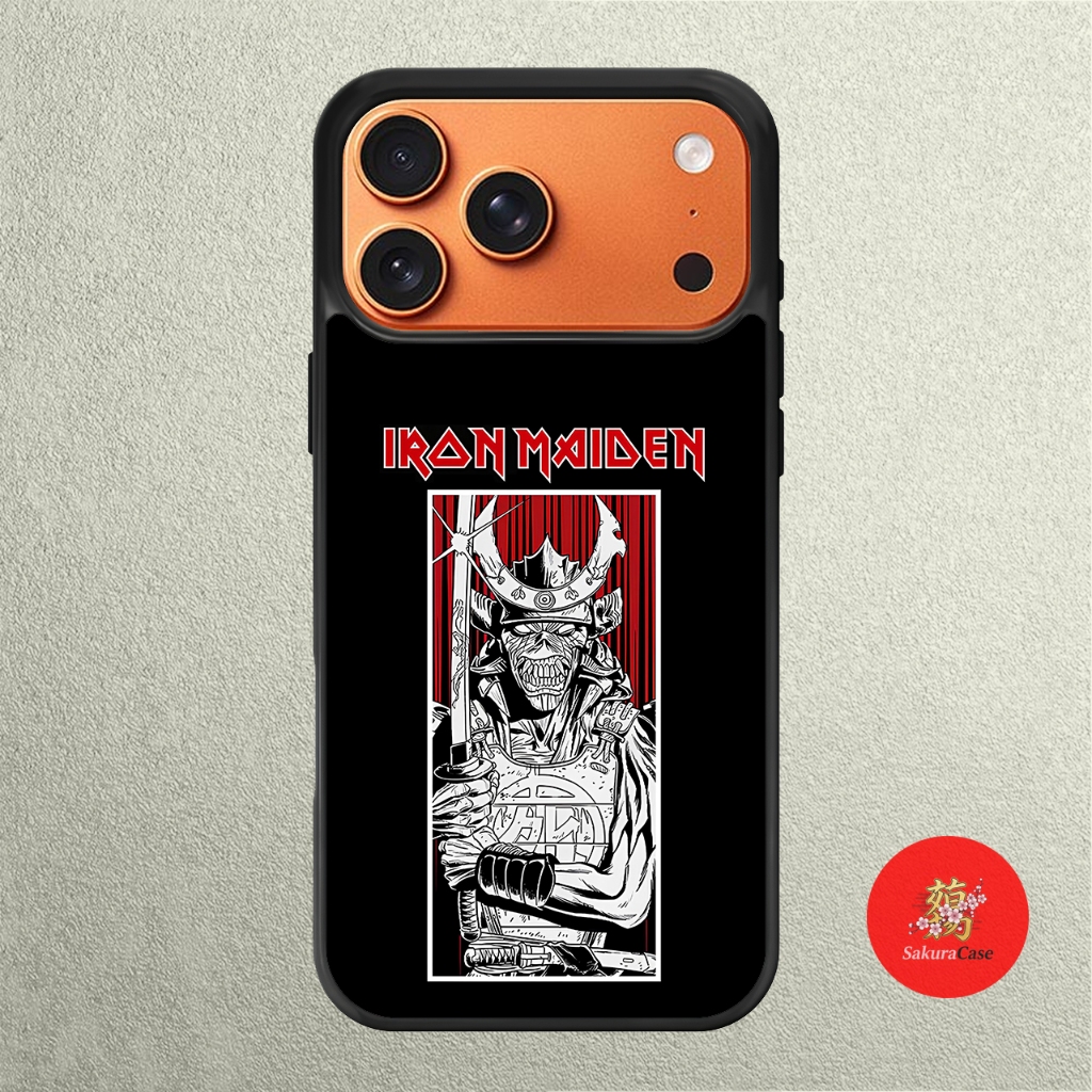 iPhone Case 17 16 15 14 13 12 11 X XR Xs 8 7 6 5 Plus Pro Max Air Softcase Iron Maiden