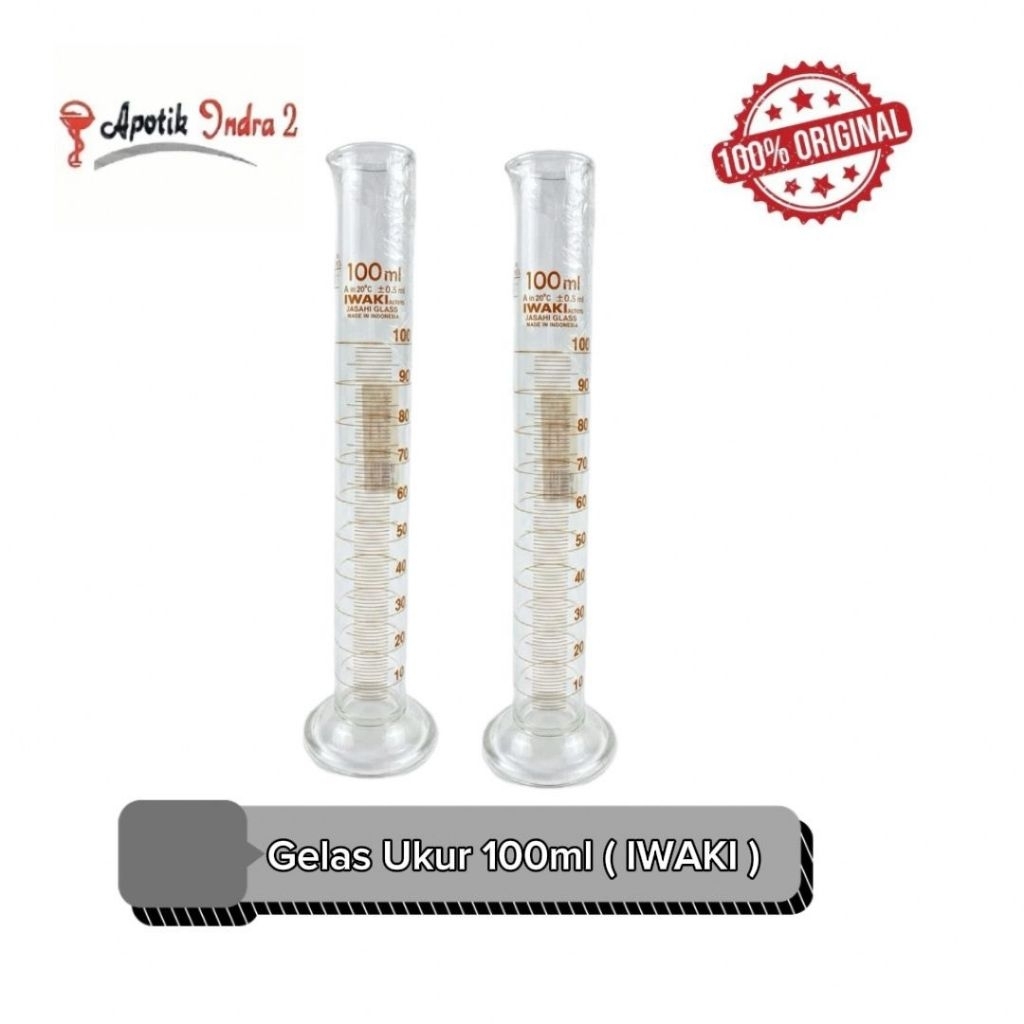 GELAS UKUR 100 ML -IWAKI