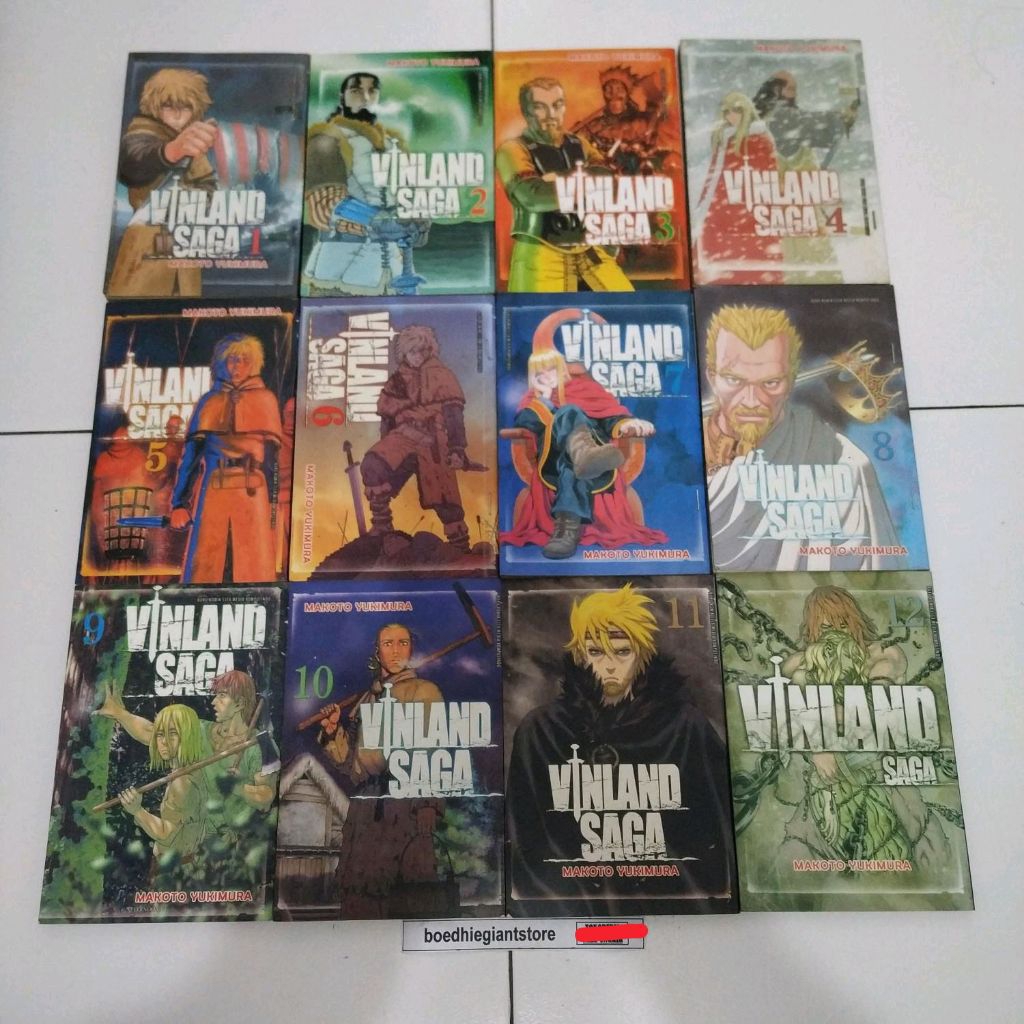 Komik Vinland Saga 1-12, TS