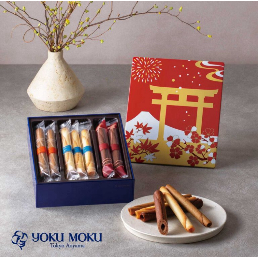 Yoku Moku Best Japan Scenery Cake / Cookies Mix Flavor isi 14