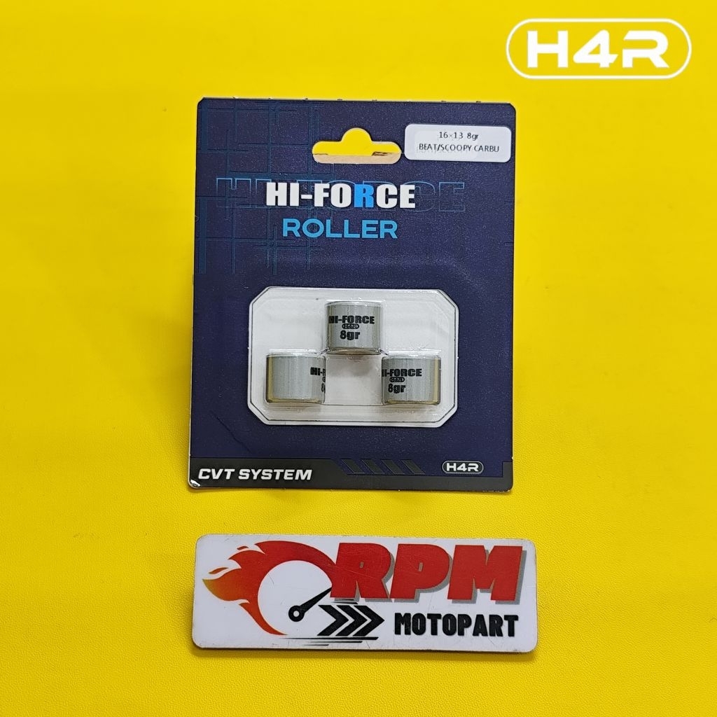Roller Loller H4R Beat Karbu Scoopy Karbu Original H4R Hi Force
