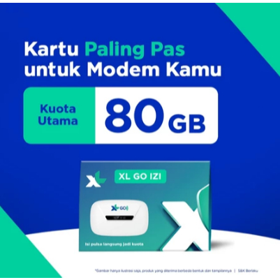 Kartu Perdana XL GO - Khusus Perangkat MiFi (Modem Portable WiFi)