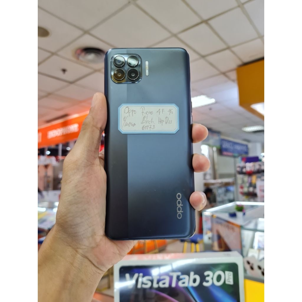 Oppo Reno 4F 8/128 Fullset Mulus No Minus