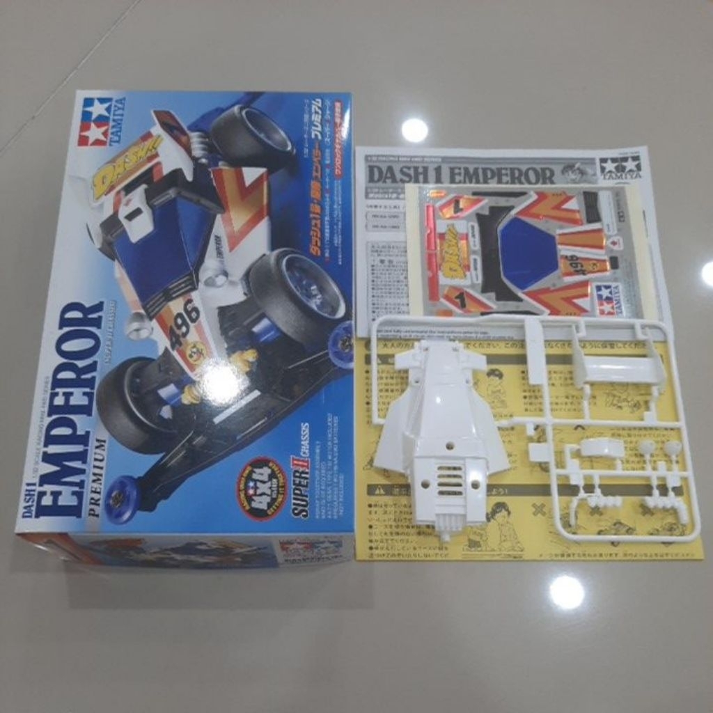 Body Dash 1 Emperor Premium + Decal + Dus Ori Tamiya