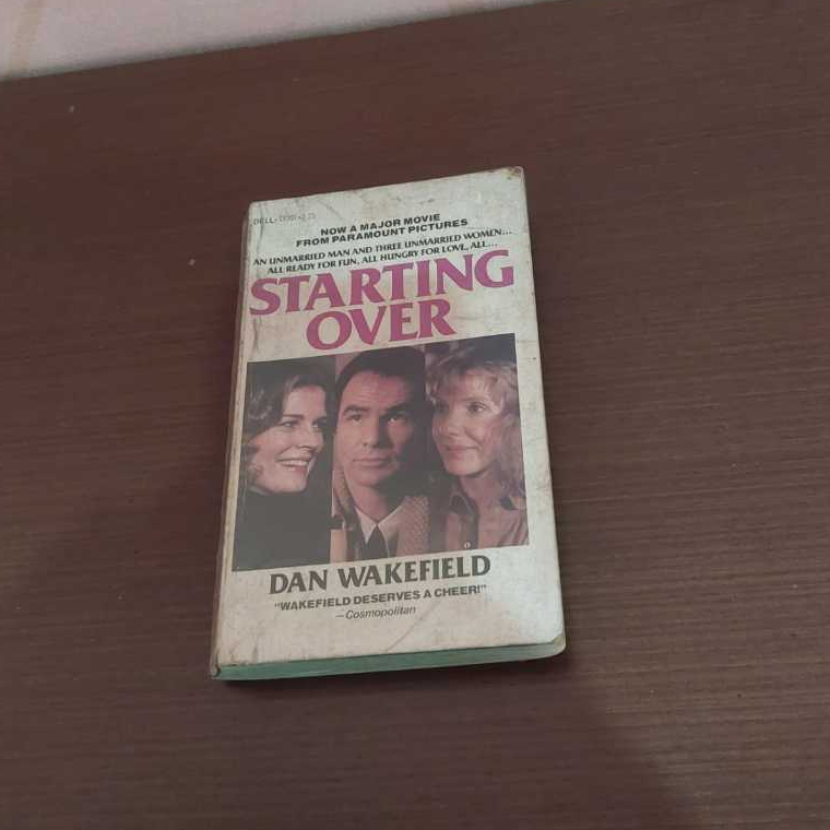 Buku Starting Over by Dan Wakefield #Preloved#