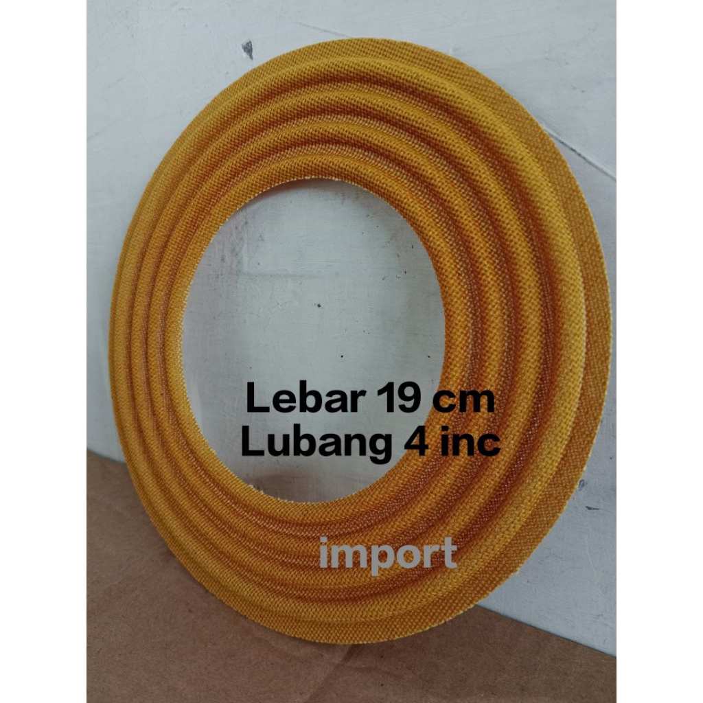 Damper Speaker 15_18 inc Lebar 19 cm Lubang 4 inc