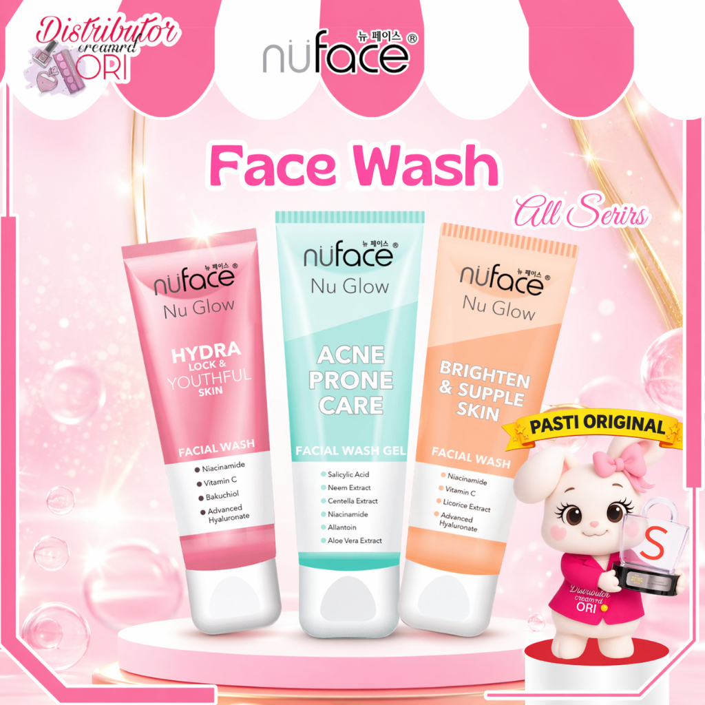 Nuface Nu Glow Facial Wash 80gr | NUFACE FACIAL WASH