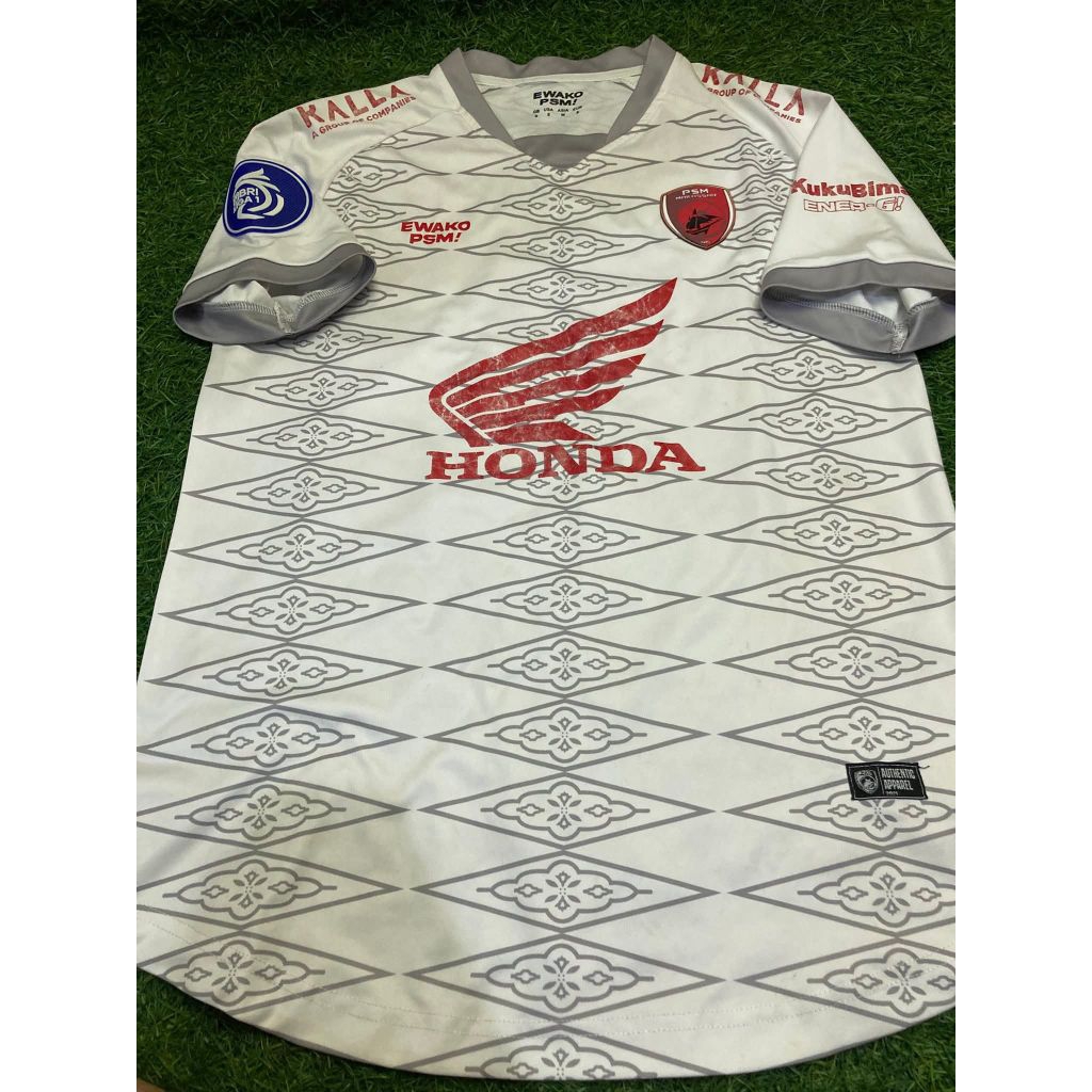 Jersey PSM Makassar Away Liga 1 2021 Original Match Issue SYAHRUL