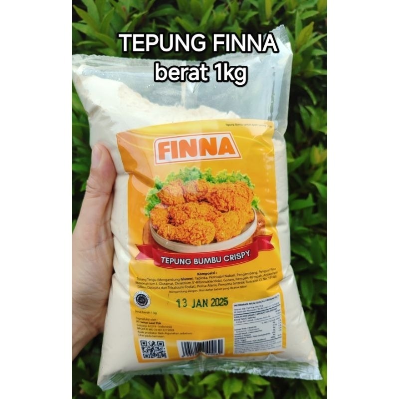 FINNA Tepung Bumbu crispy finna 1kg Murahh
