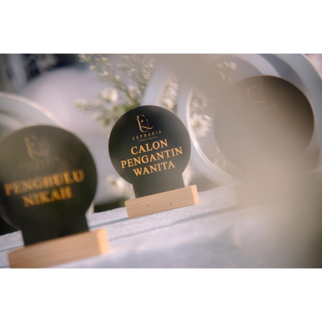 Papan Akrilik Standing / Papan Akrilik Wedding / Akrilik Tulisan Wedding