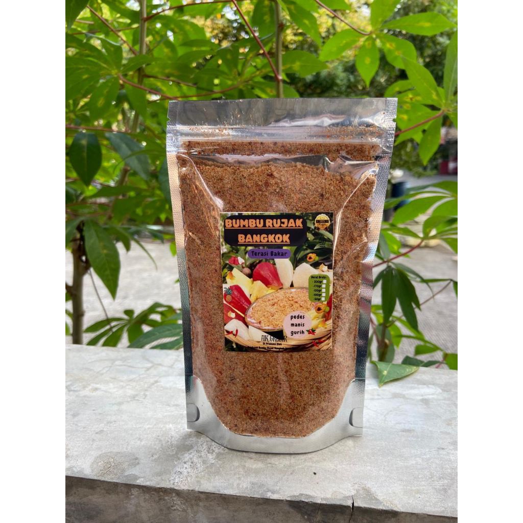 bumbu rujak Bangkok Thailand tabur bumbu rujak Bangkok extra pedas