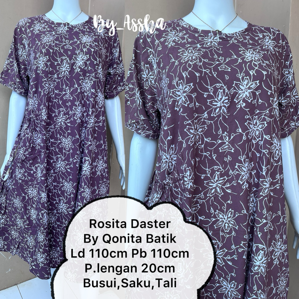 Qonita Daster Batik Pekalongan Rosita Busui