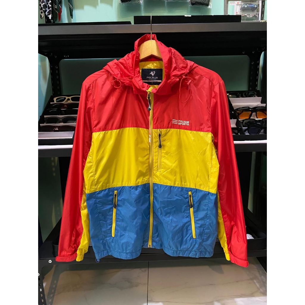 Windbreaker jacket Polham 3tone Authentic