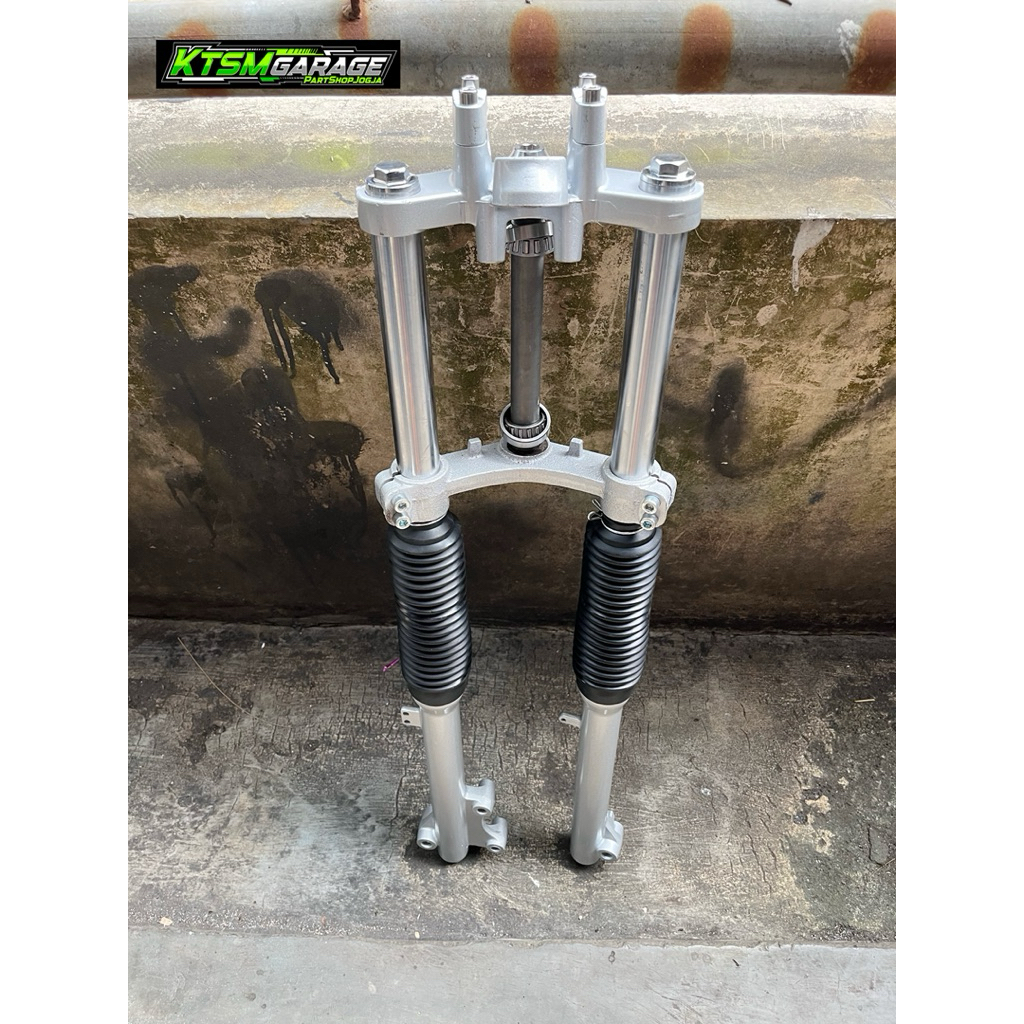 shok shock depan klx pnp honda win full custom anti mentok tangki