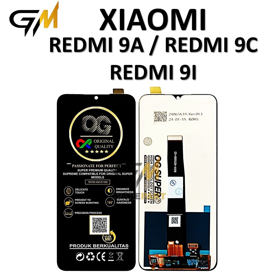 LCD TOUCHSCREEN XIAOMI REDMI 9A / REDMI 9C / REDMI 9I ORIGINAL 100%