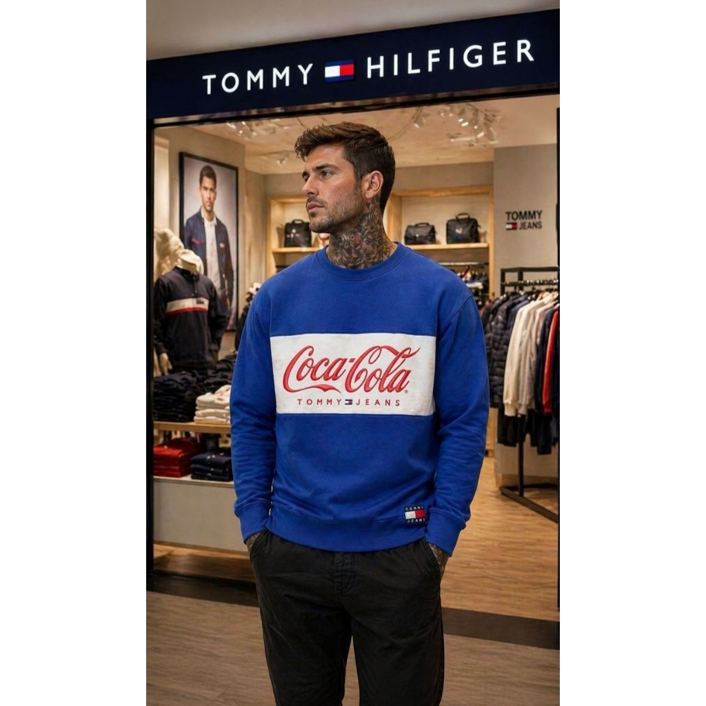 Crewneck Tommy Jeans x Coca Cola 100% Authentic Original | Crewneck Tommy | Tommy | Tommy Jeans | To