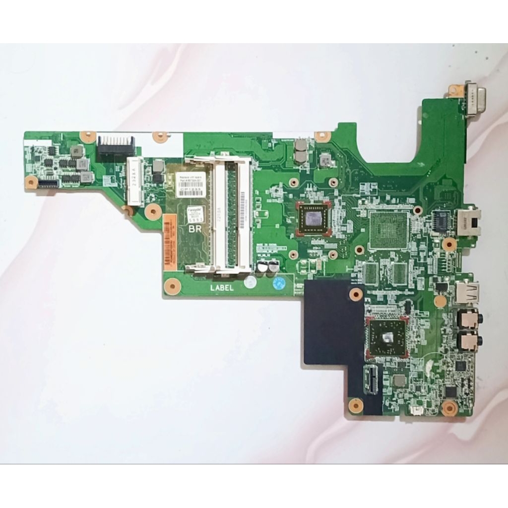 Mainboard Motherboard laptop HP Compaq CQ43 AMD E300 Normal 100% Oke