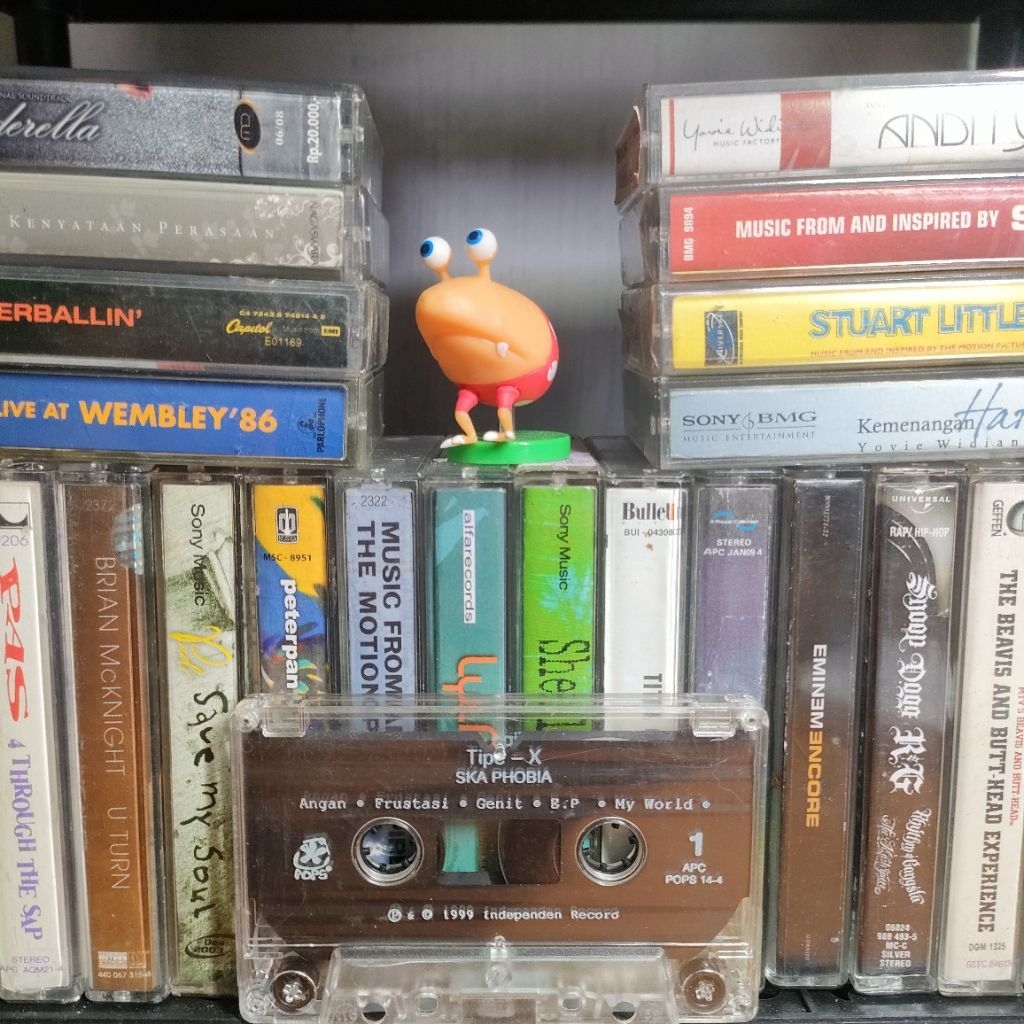 Kaset Pita Tipe X Tipe-X Ska Phobia Genit hanya kaset