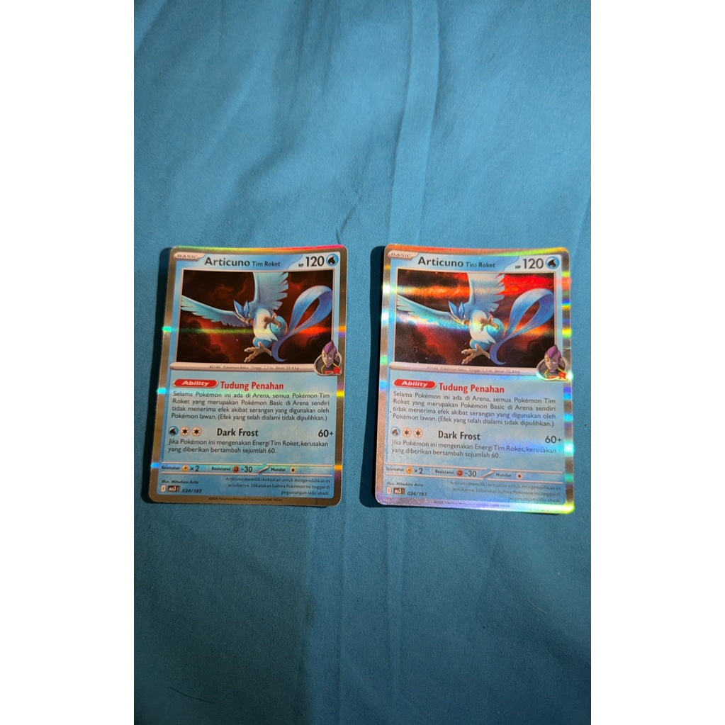Kartu Pokemon Articuno