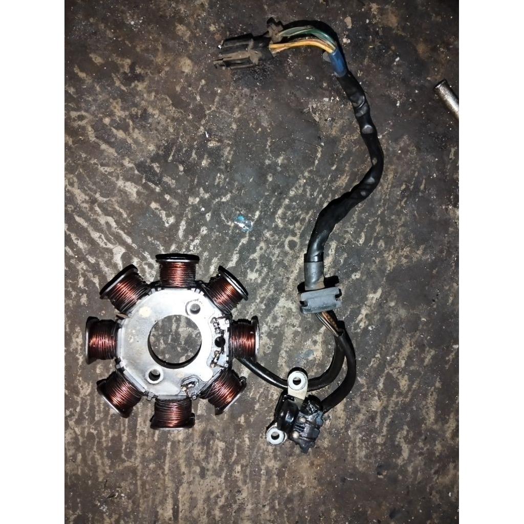 Spul set pulser satria Fu karbu original copotan