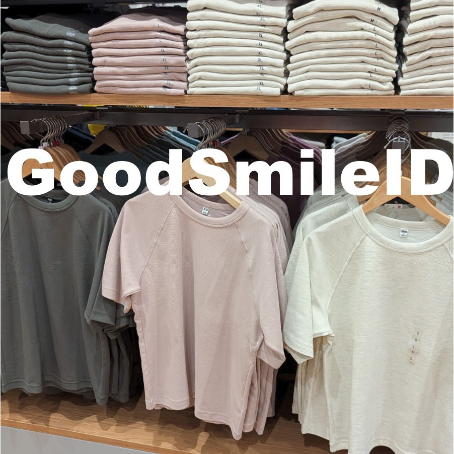 SALE Men Women T-Shirt Dry Waffle Crew Neck Kaos Pendek Pria Wanita Unisex Kerah Bulat UNIQLO JASTIP