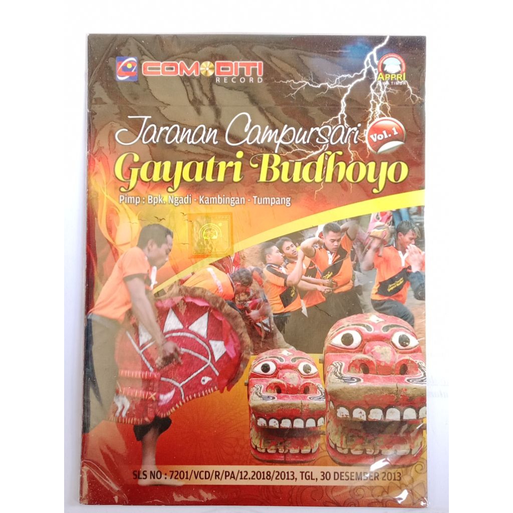 VCD Jaranan Campursari Gayatri Budhoyo