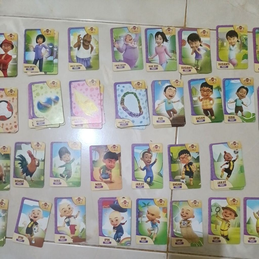 Kartu Choki Choki Upin Ipin termurah edisi SPESIAL