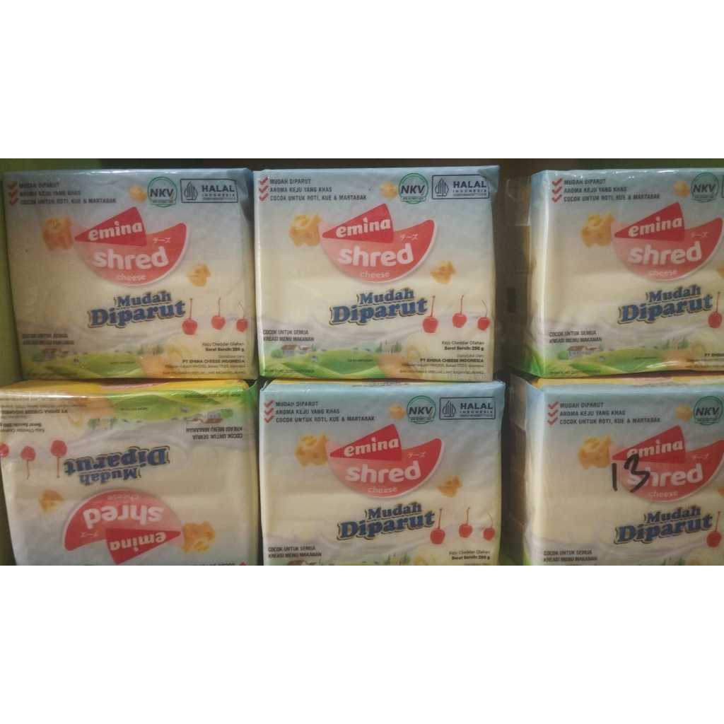 EMINA CHEESE / KEJU EMINA KEMASAN 250 GRAM