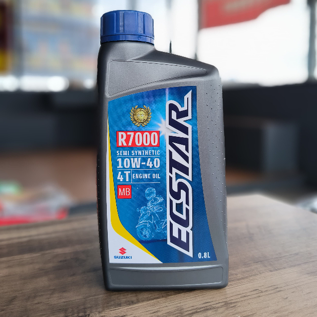 SUZUKI OLI MATIK R7000 ECSTAR 10W40 SCOOTER MATIC SPIN SKYWAVE NEX JASO MB 100% ASLI SGP 800ML