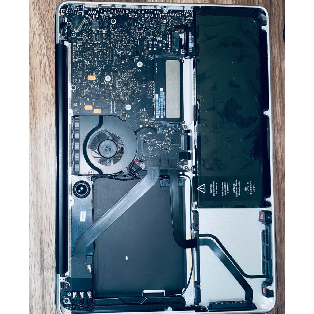 Logicboard MacBook Pro 13 A1278 2011 Core i5 Normal Fullset Sparepart Servis / Untuk Part Kanibalan