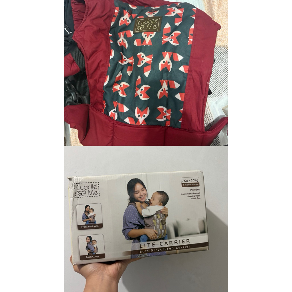 Preloved Cuddle Me Carrier Lite