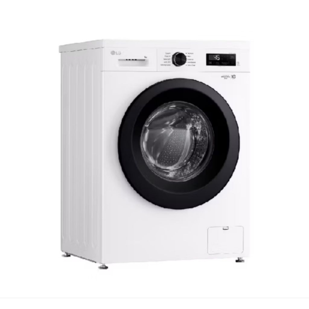 LG Mesin Cuci Front Loading 7kg - 6 Motion Inverter Direct Drive White