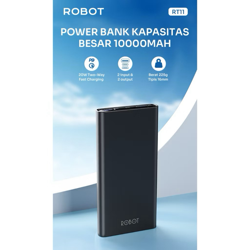 POWERBANK ROBOT RT-11 10000MAH