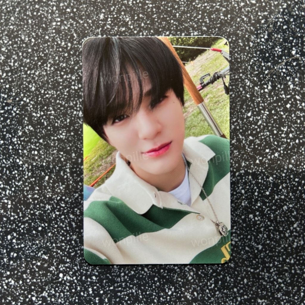 PHOTOCARD OFFICIAL JENO NCT DREAM HELLO FUTURE BALLOON STRIPPED SHIRT SMTOWN
