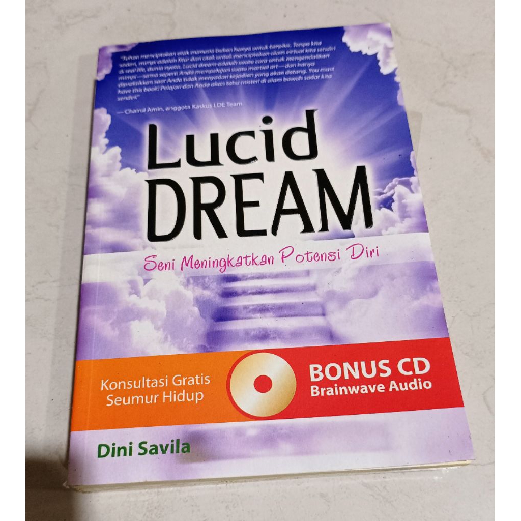 ( OBRAL ) BUKU MOTIVASI // PENGEMBANGAN DIRI // LUCID DREAM // SENI MENINGKATKAN POTENSI DIRI // ORI